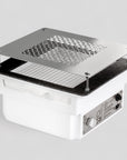 [Teri™] - TURBO ENCASTRABLE BLANC (GRILLE ARGENT)