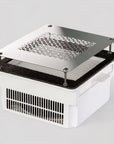 [Teri™] - TURBO ENCASTRABLE BLANC (GRILLE ARGENT)